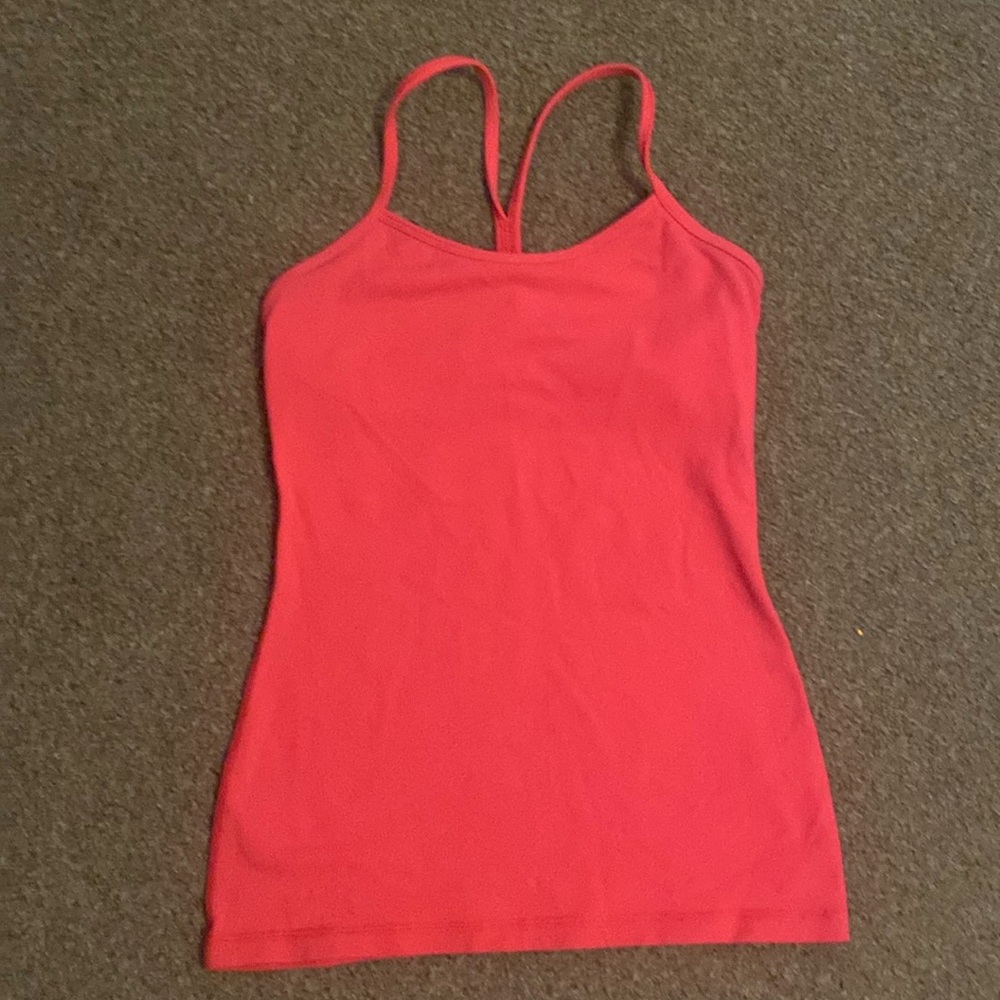 Lululemon tank  size 8